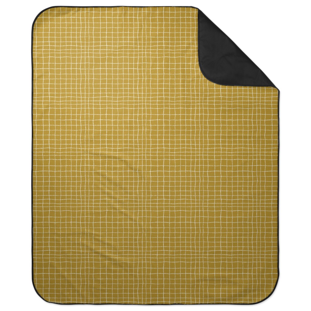 Springfield - Goldenrod Picnic Blanket, Yellow