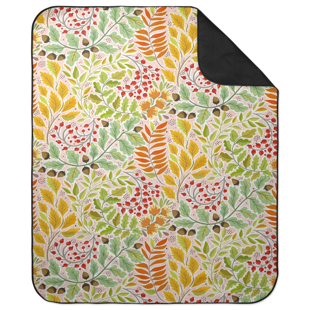 Fall Is Coming - Multi Picnic Blanket, Multicolor