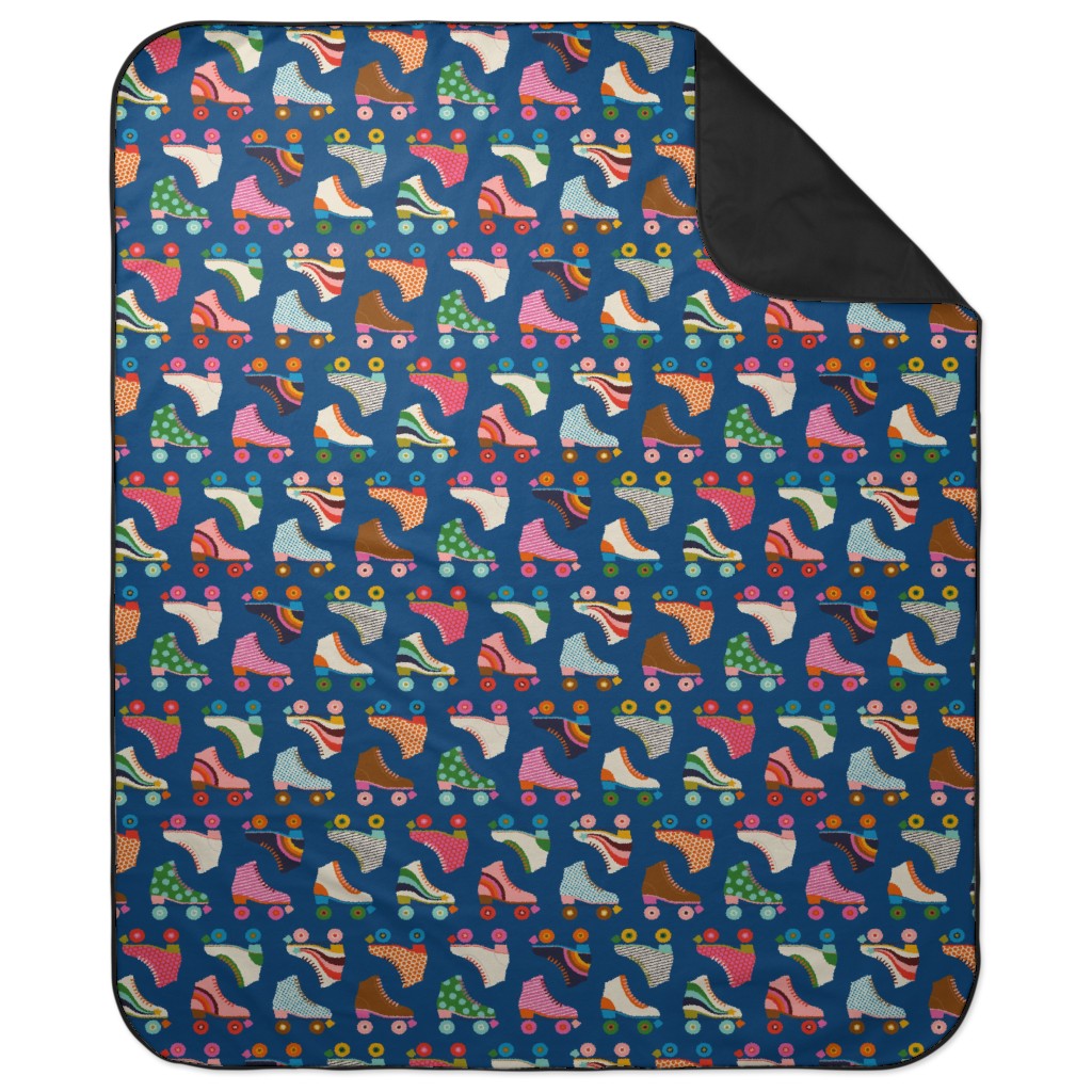 Skate Envy Picnic Blanket, Multicolor