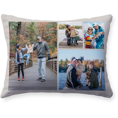 Hero Gallery of Four Pillow, Woven, Beige, 12x16, Single Sided, Multicolor, multi