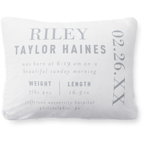 White Plush Pillows Shutterfly