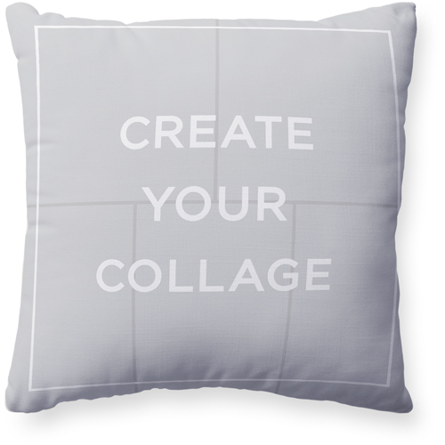 Create a Collage Pillow, Woven, Beige, 20x20, Single Sided, Multicolor