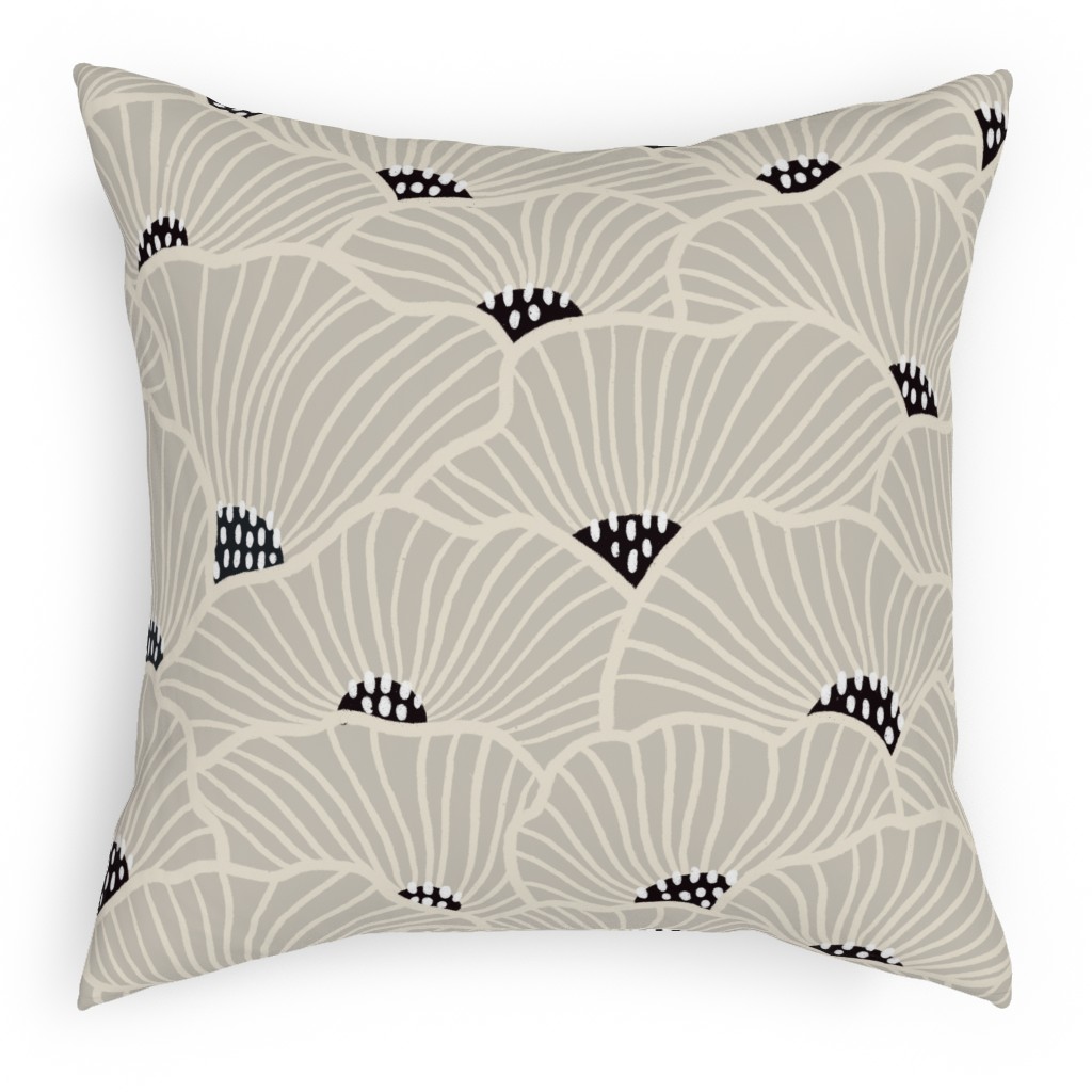 San Diego - Neutral Pillow, Woven, Beige, 18x18, Single Sided, Beige