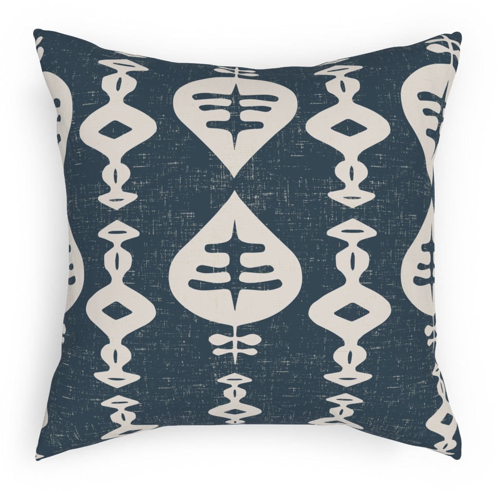 Navy discount outdoor pillows