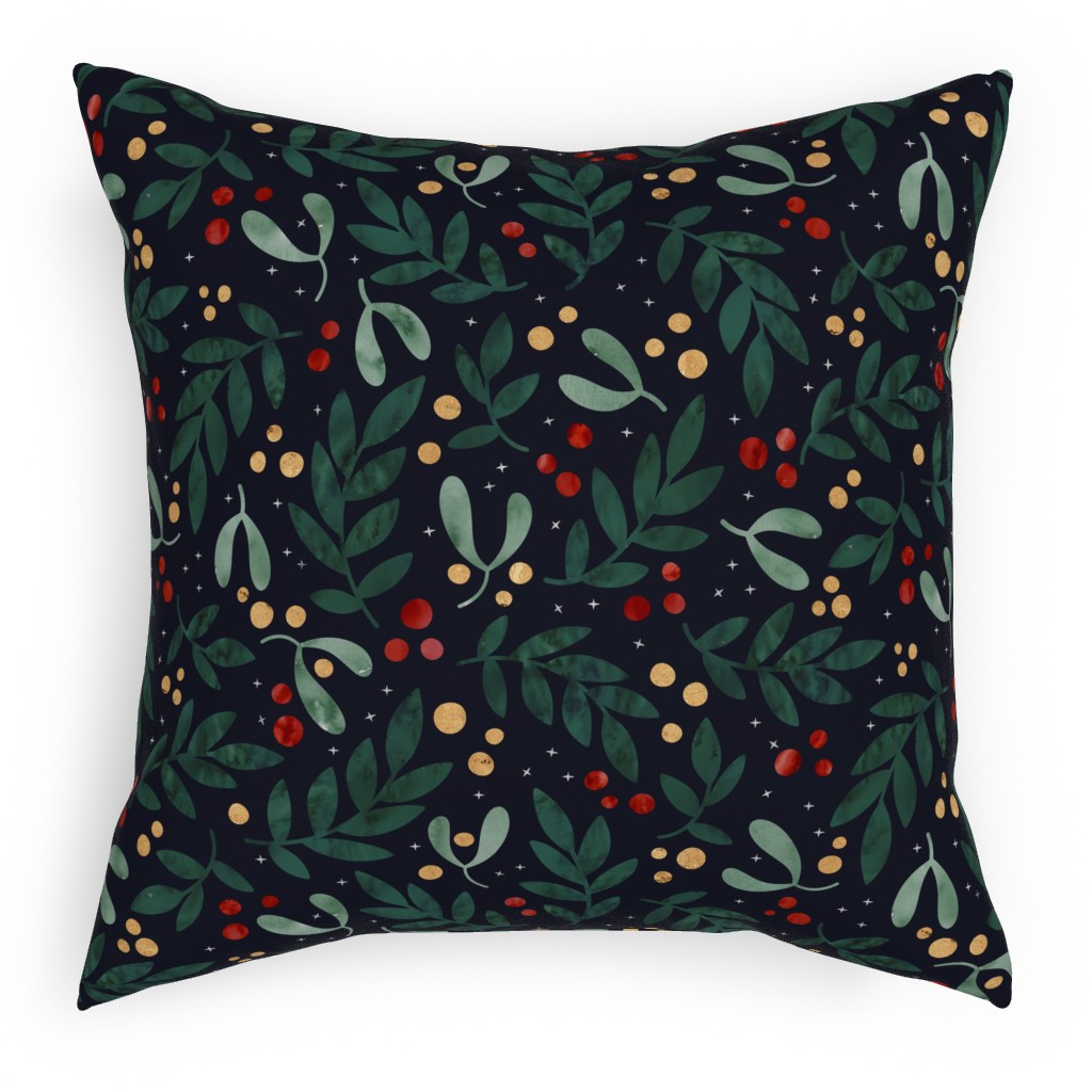 Dark Green Pillow
