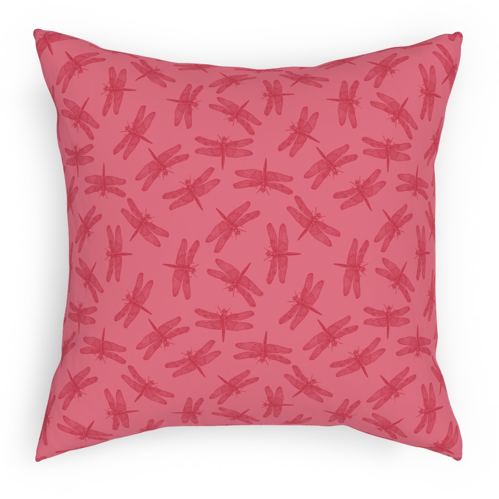 Dragonfly Printed Pillow