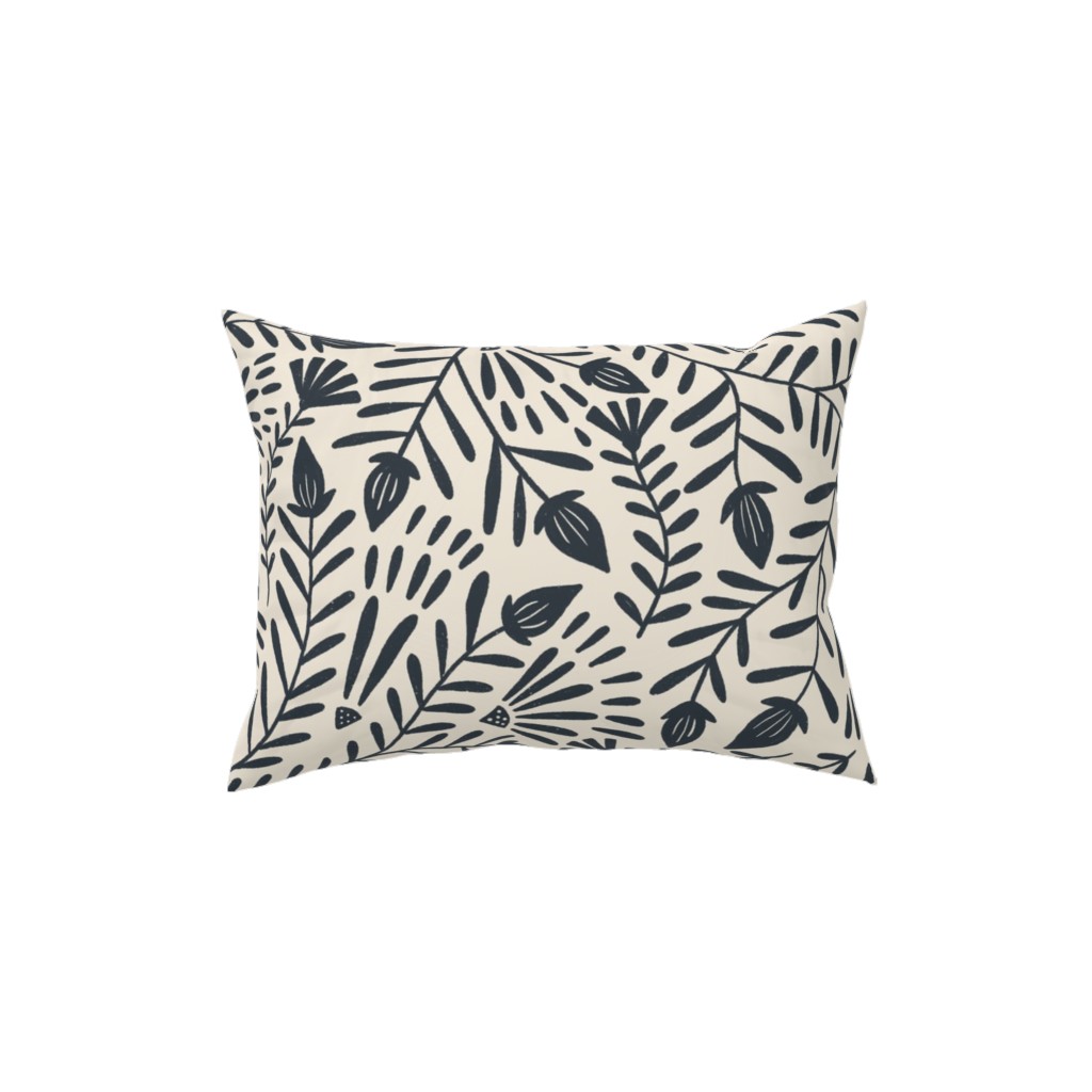 Ramona - Neutral Pillow, Woven, Beige, 12x16, Single Sided, Beige, Pearl