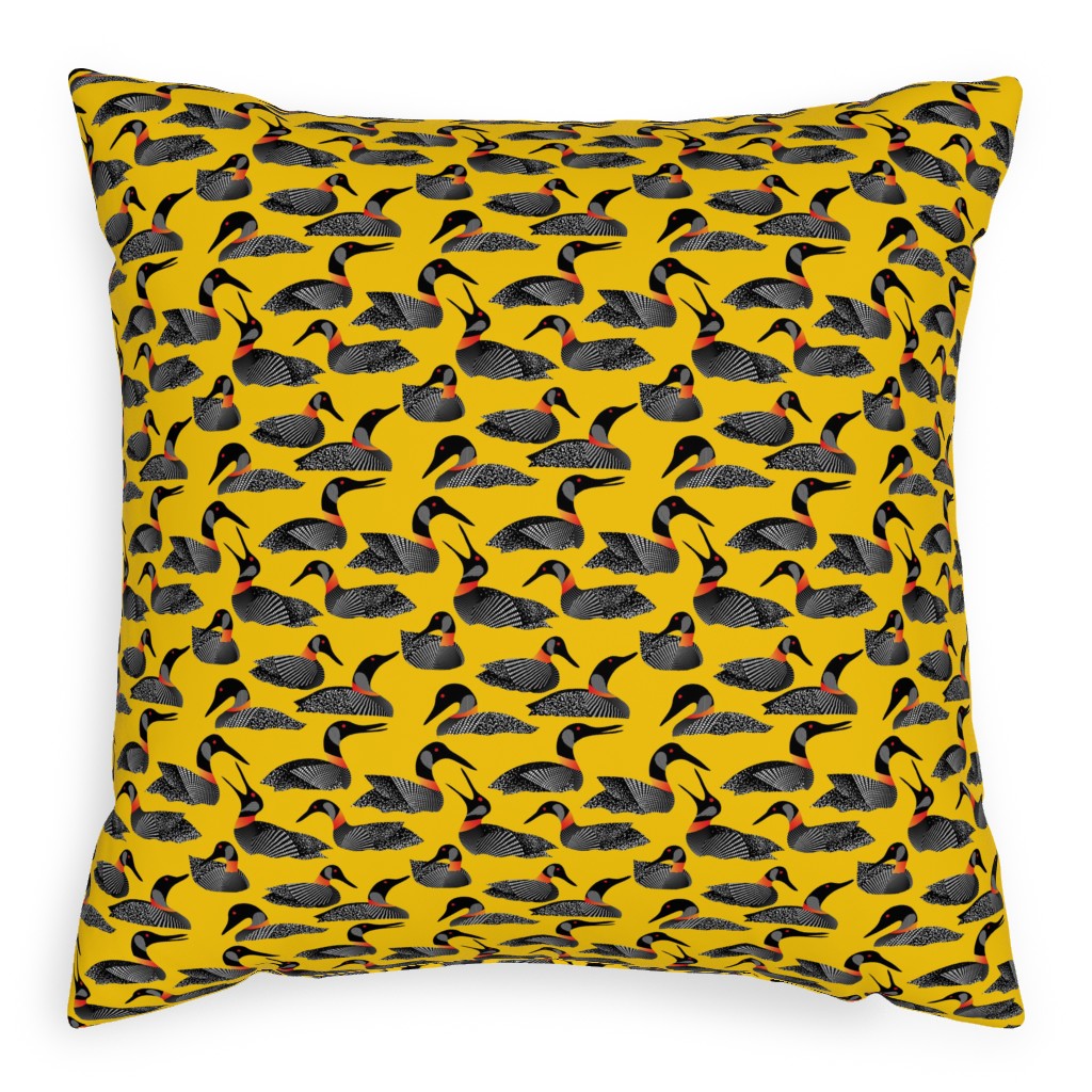 Yellow Star Pillow