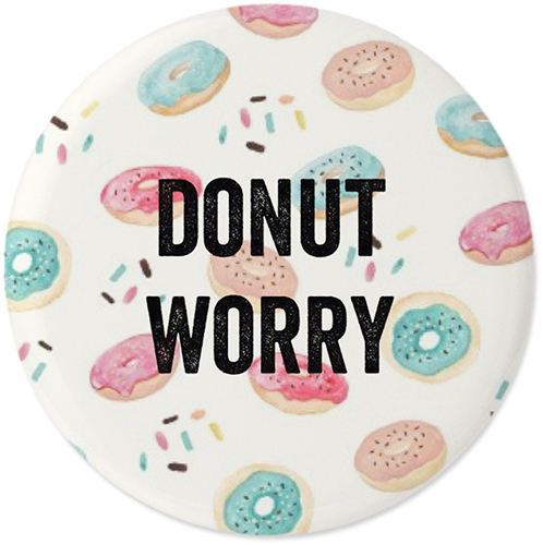 Your Background Here Pins, Large Circle, Multicolor