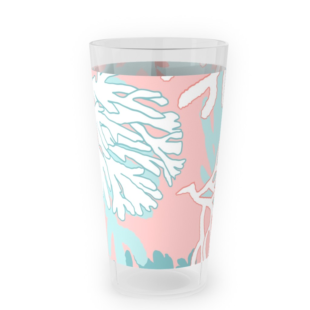 Coral Springs Outdoor Pint Glass, Multicolor
