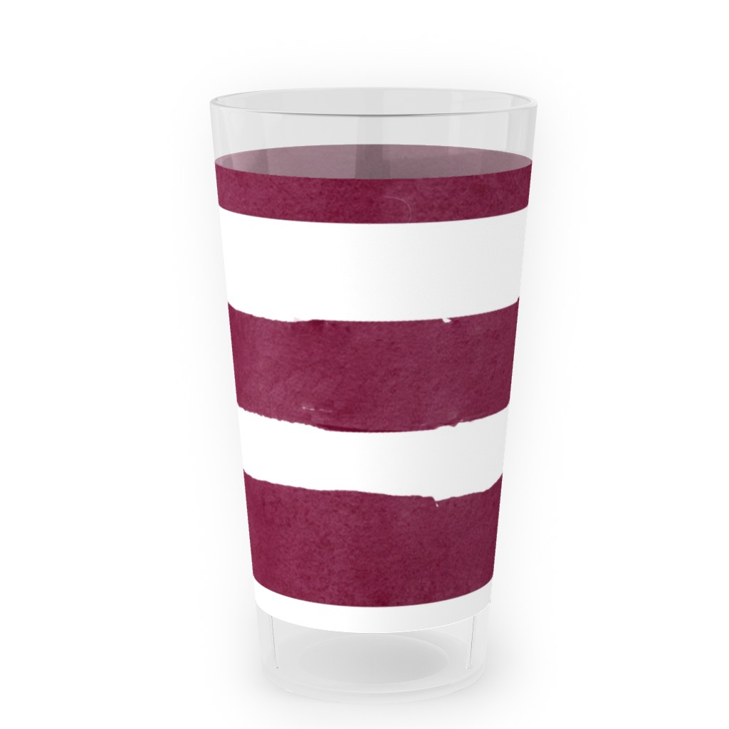 Red Pint Glass Shutterfly