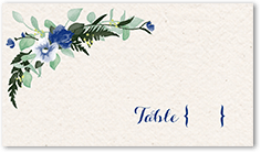 pre printed wedding place cards
