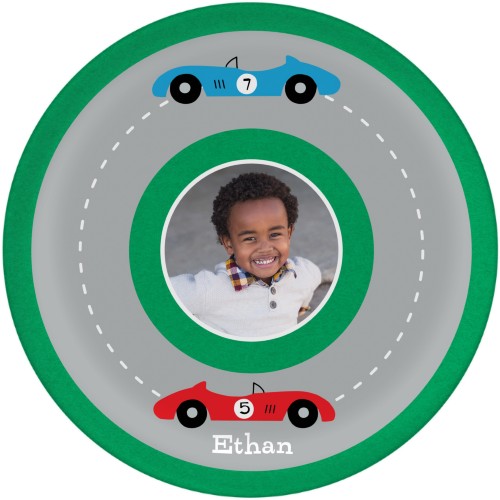 Transportation Raceway Plates, 10x10, Green, green