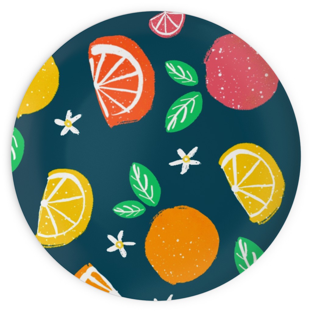 Citrus - Multi Color Plates, 10x10, Multicolor