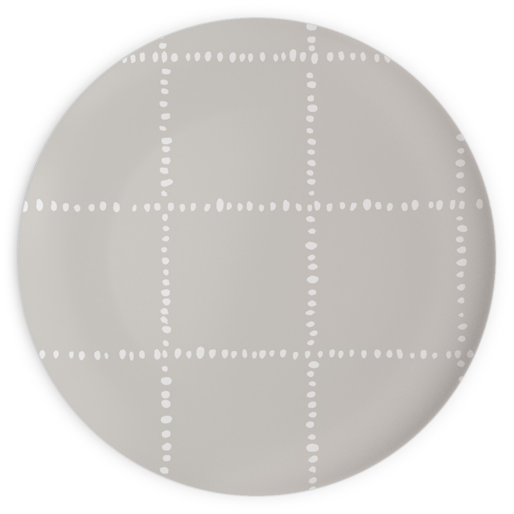 Soul Garden Plates, 10x10, Gray