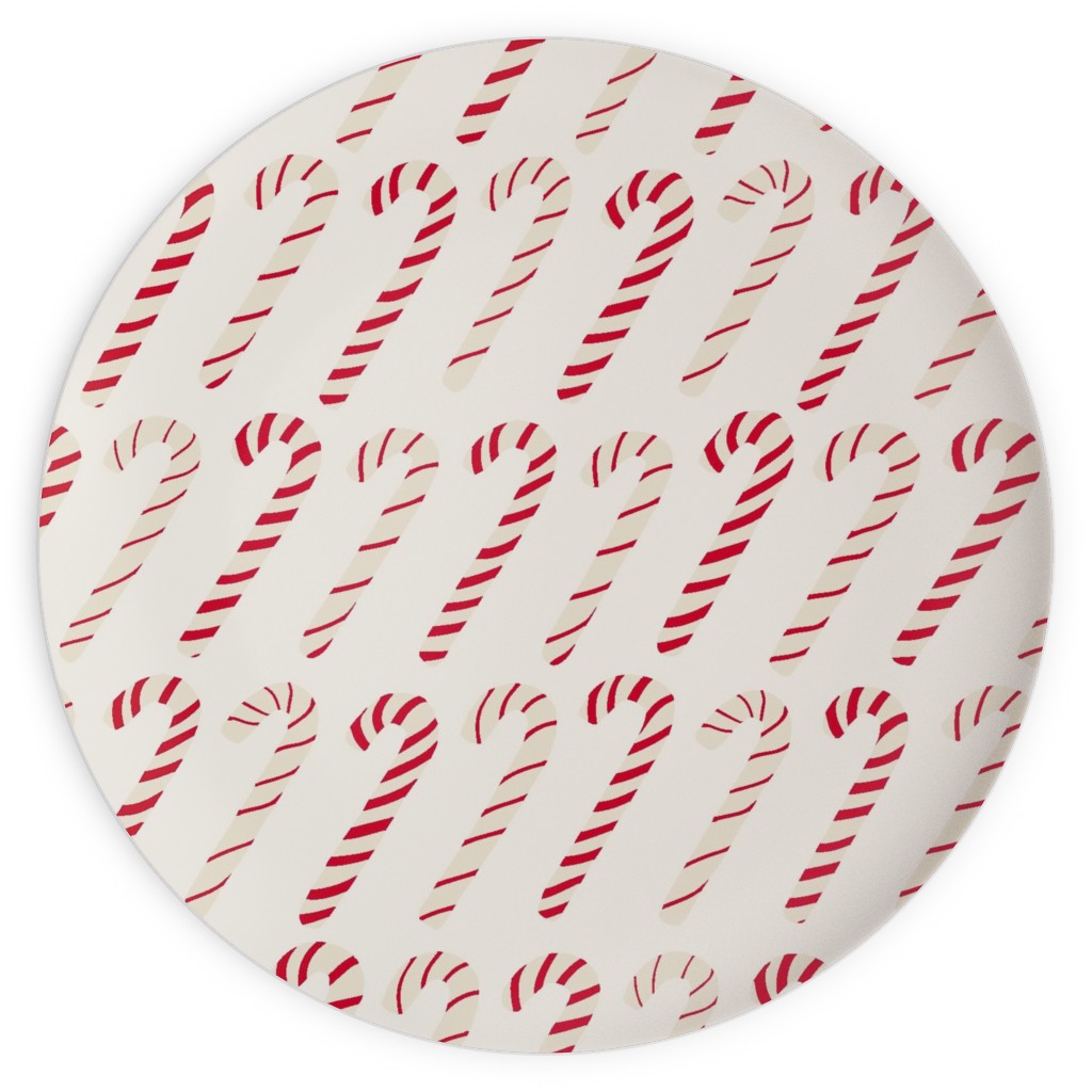 Dancing Candy Canes Plates | Shutterfly