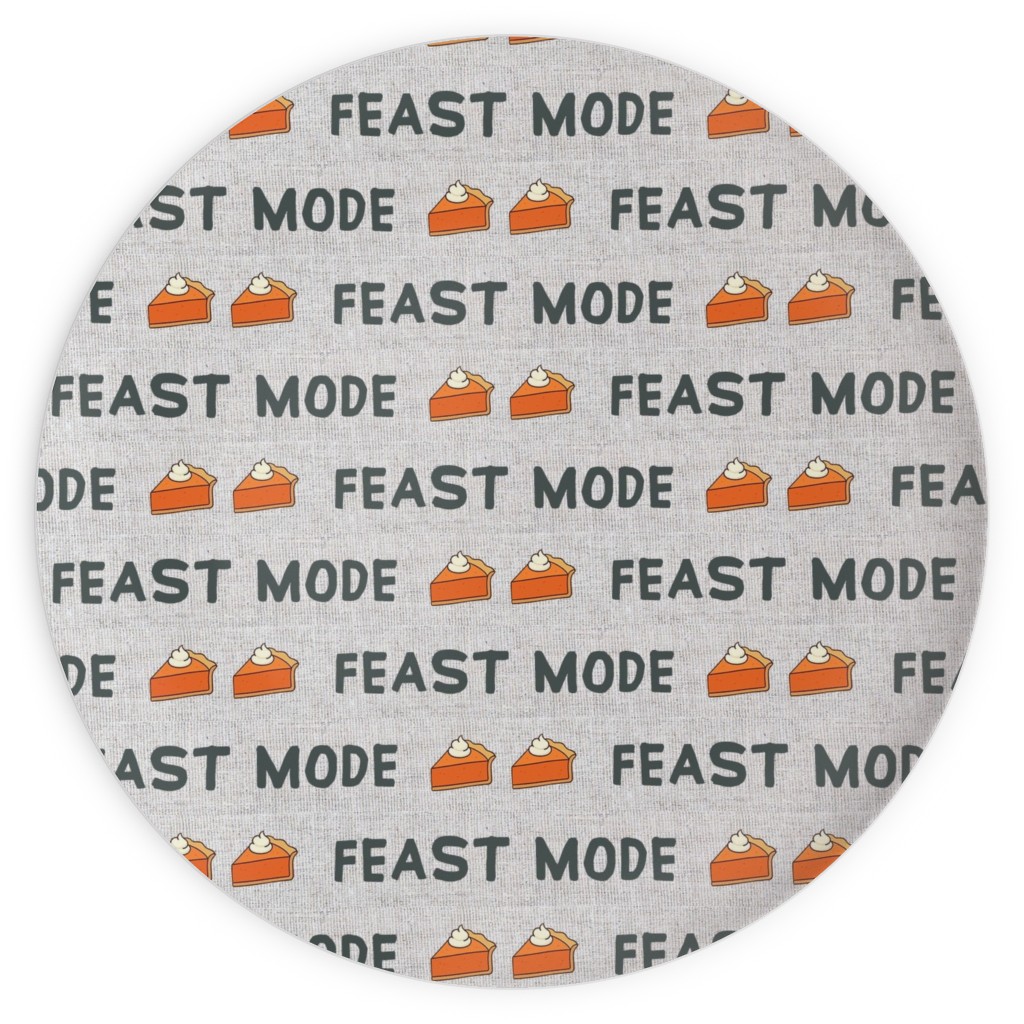 Feast Mode - Nandor Olive Plates, 10x10, Gray, Gray