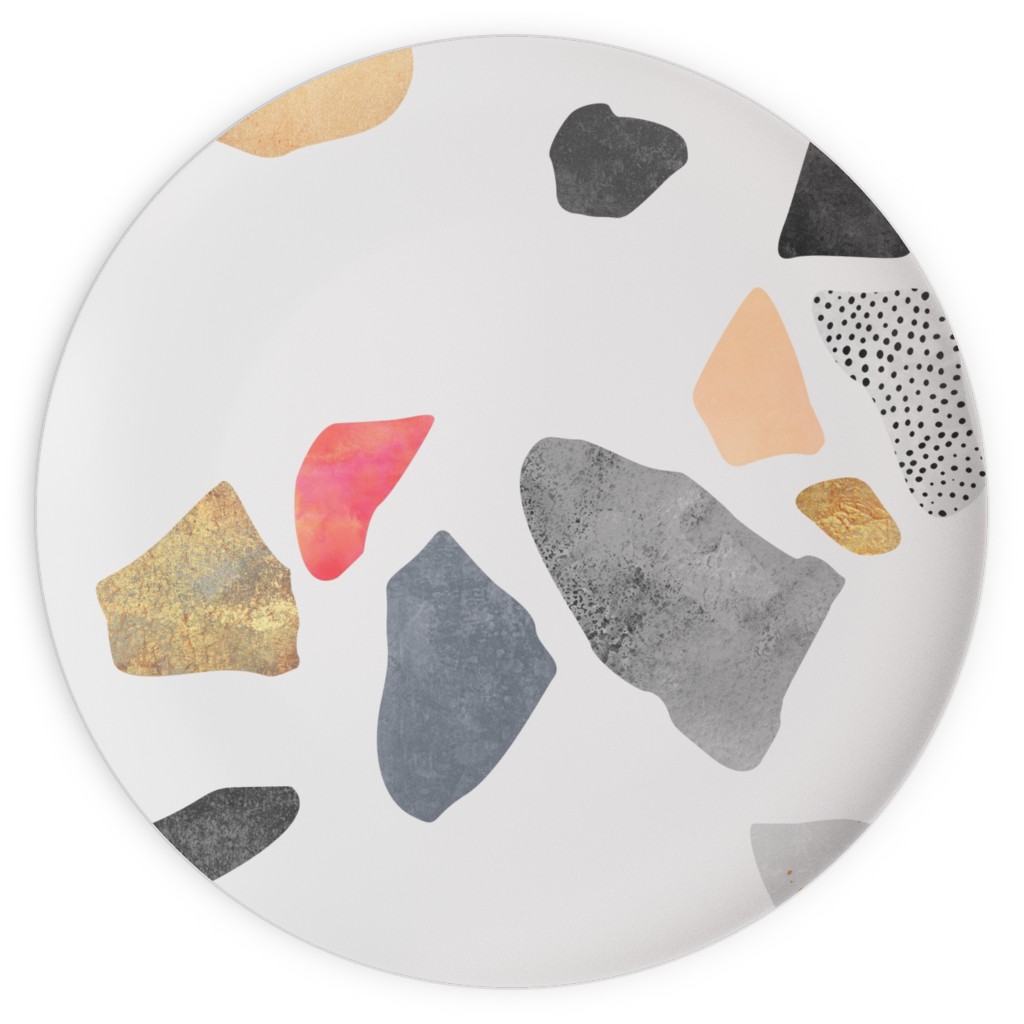 Treasure of Terrazzo - Multi Plates, 10x10, Multicolor