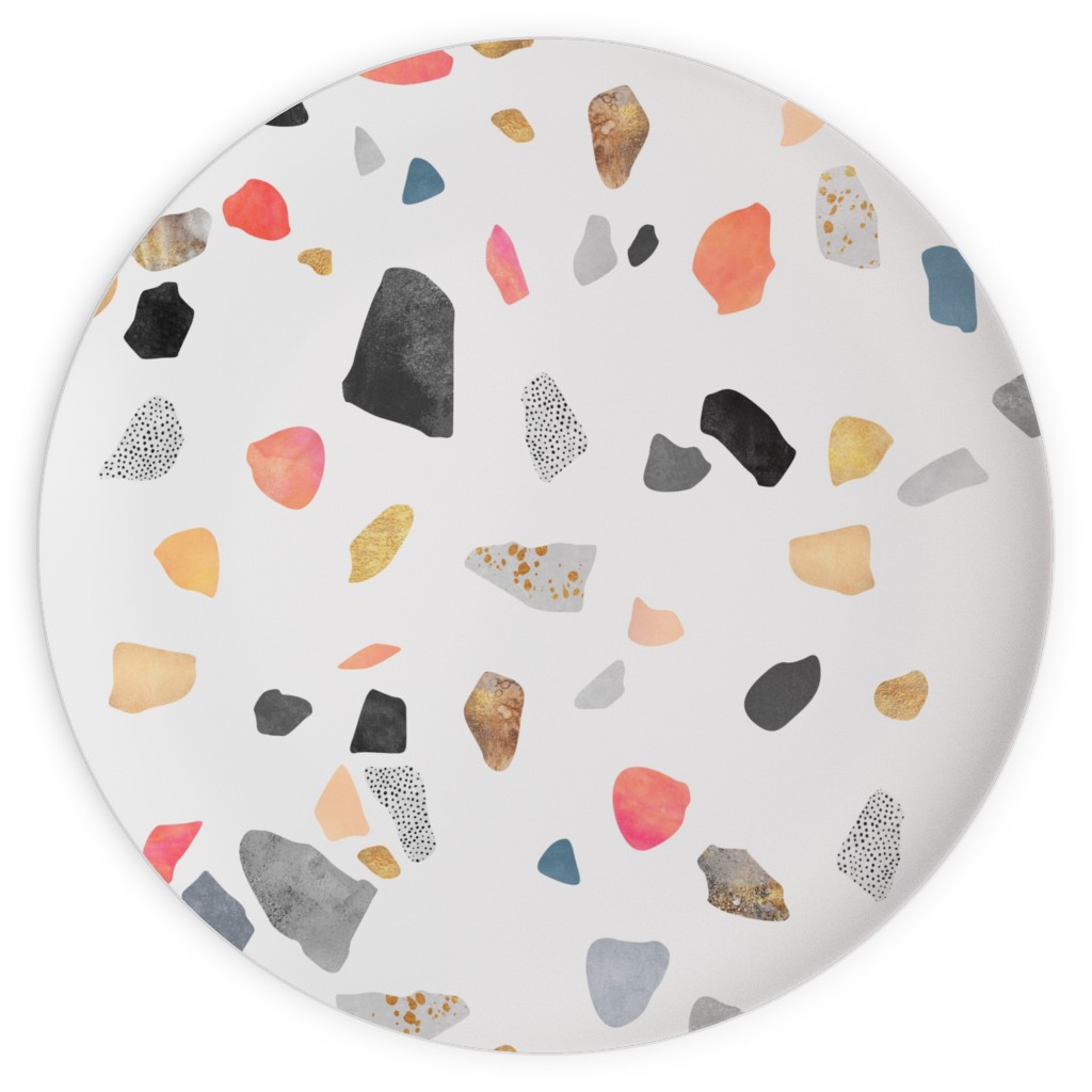 Terrazzo Treasure - Multi Plates, 10x10, Multicolor