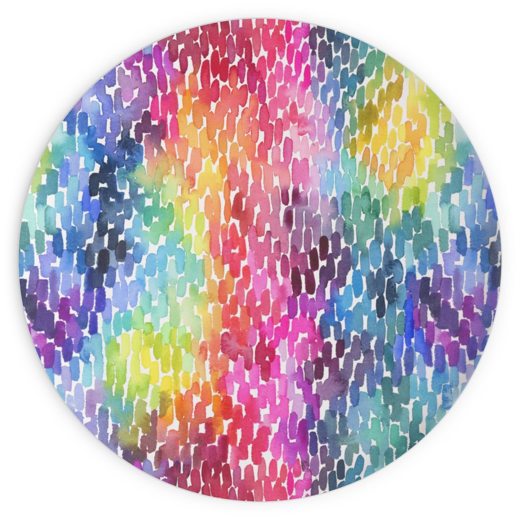 Watercolor Marks - Multi Plates, 10x10, Multicolor