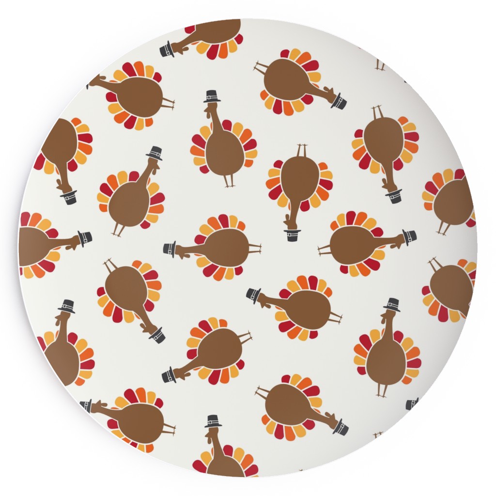 Turkey Toss Cream Salad Plate Shutterfly