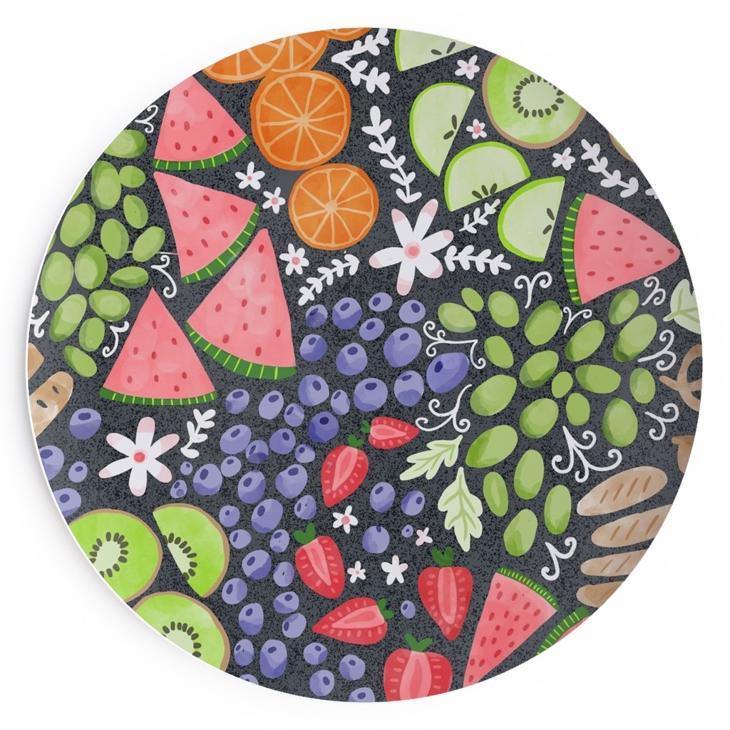 Fruity Medley Picnic Salad Plate, Multicolor