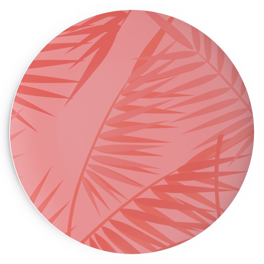 Tropical - Coral Salad Plate, Pink