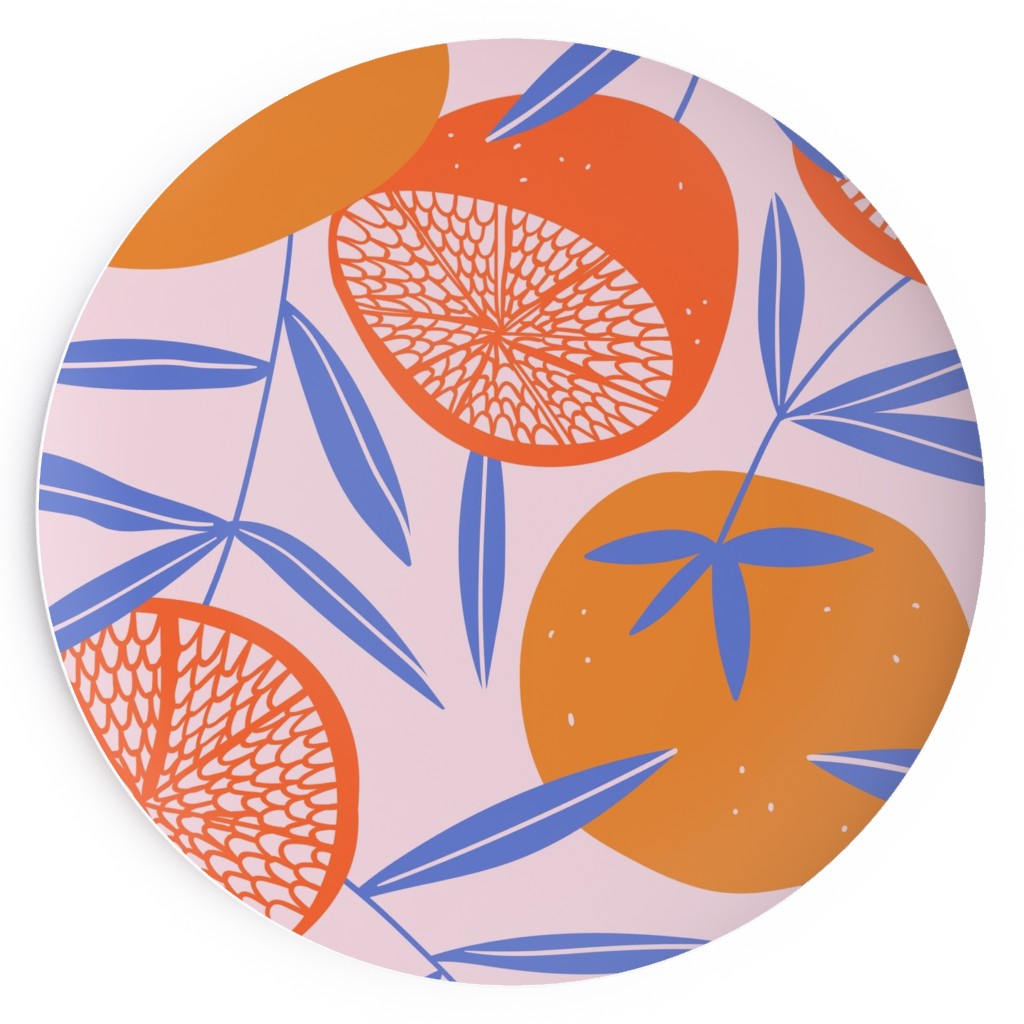 Pop Art Grapefruits - Multi Salad Plate, Orange