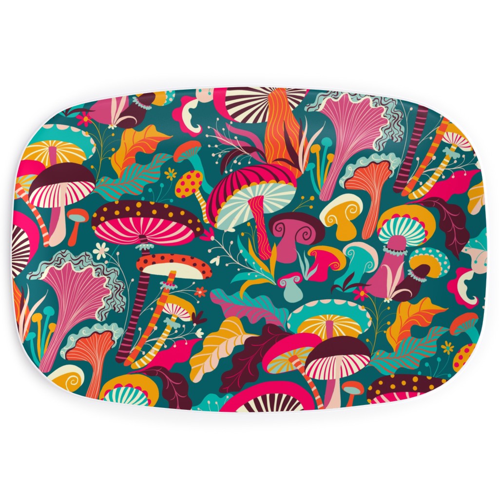 Fantastic Fungi - Multi Serving Platter, Multicolor