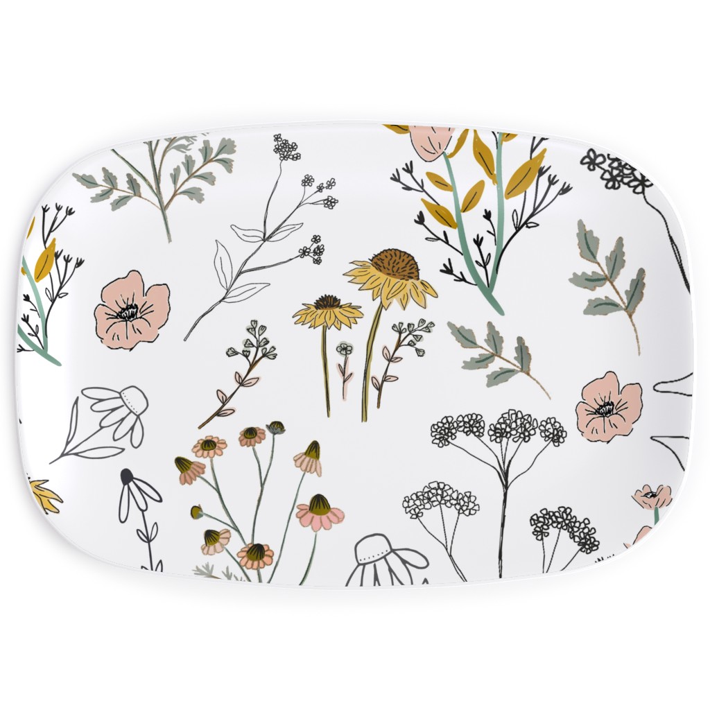 Bee Nice To Me - Multi Serving Platter, Yellow