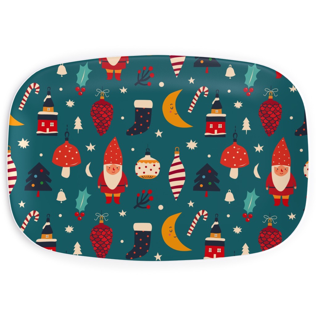 Fun Holiday Pattern Multi Serving Platter Shutterfly