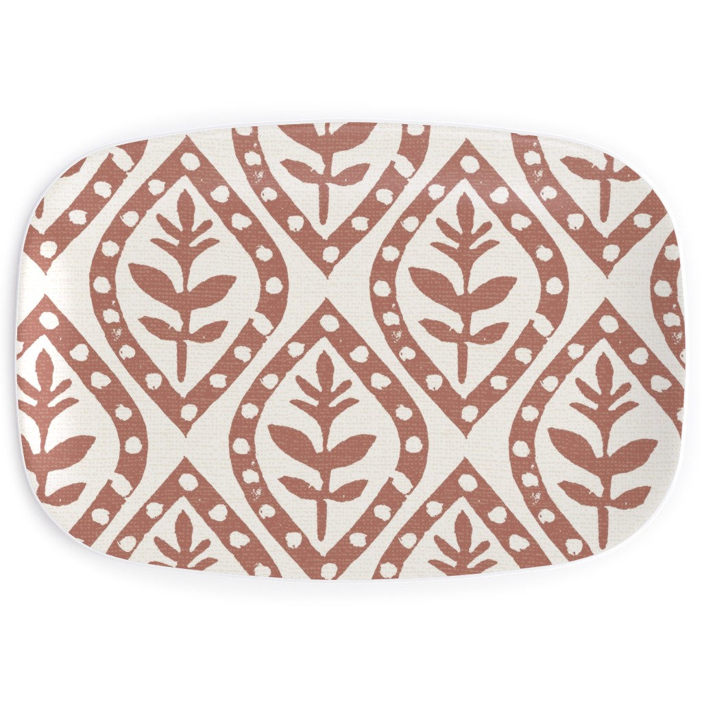 Brown Serving Platter