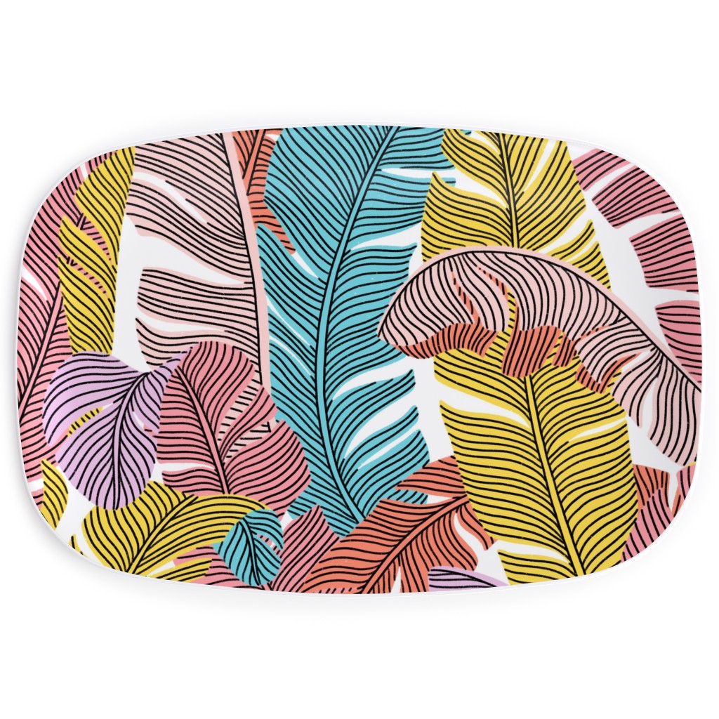 Always on the Bright Side - Multi Serving Platter, Multicolor