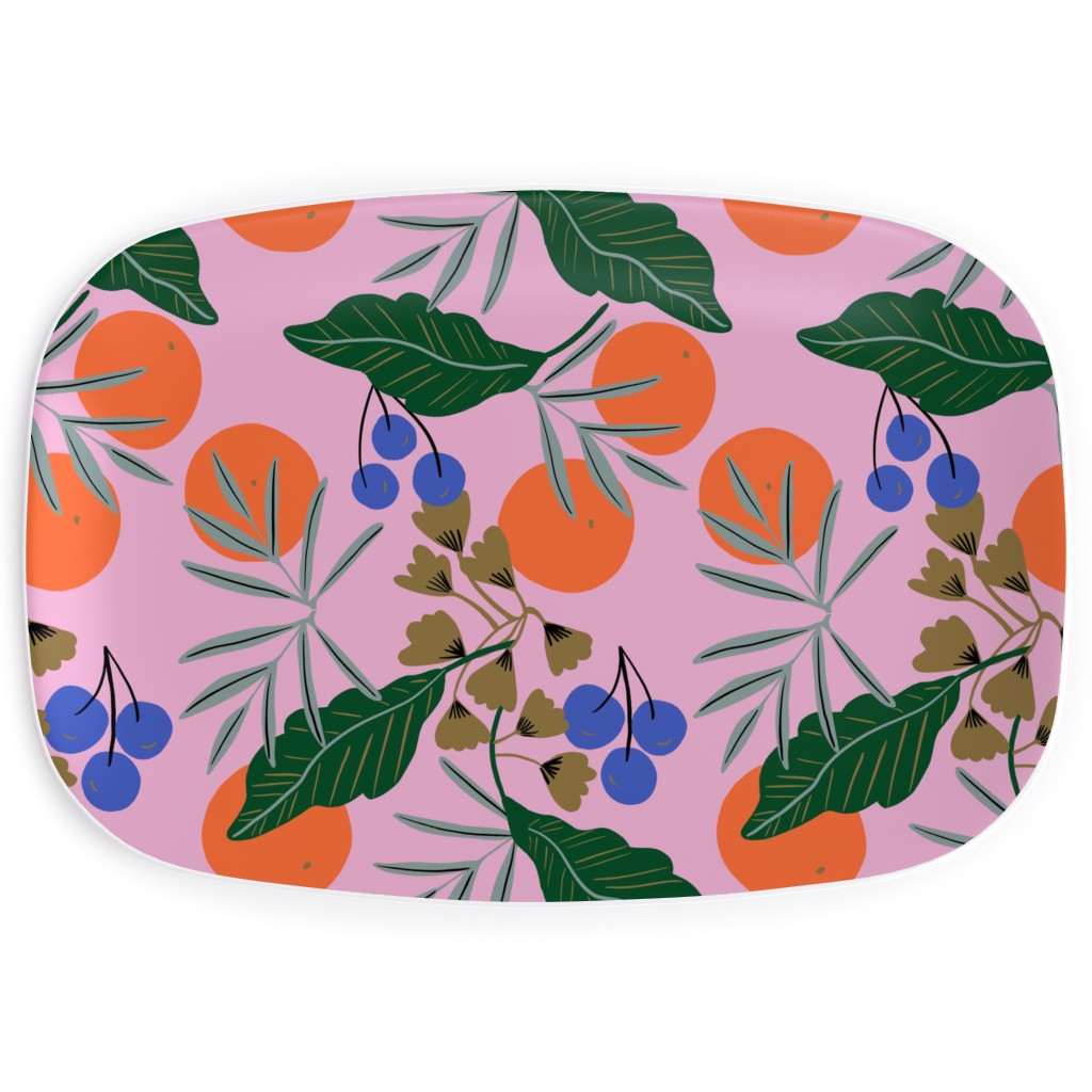 Tropic of Clementine - Multi Serving Platter, Multicolor