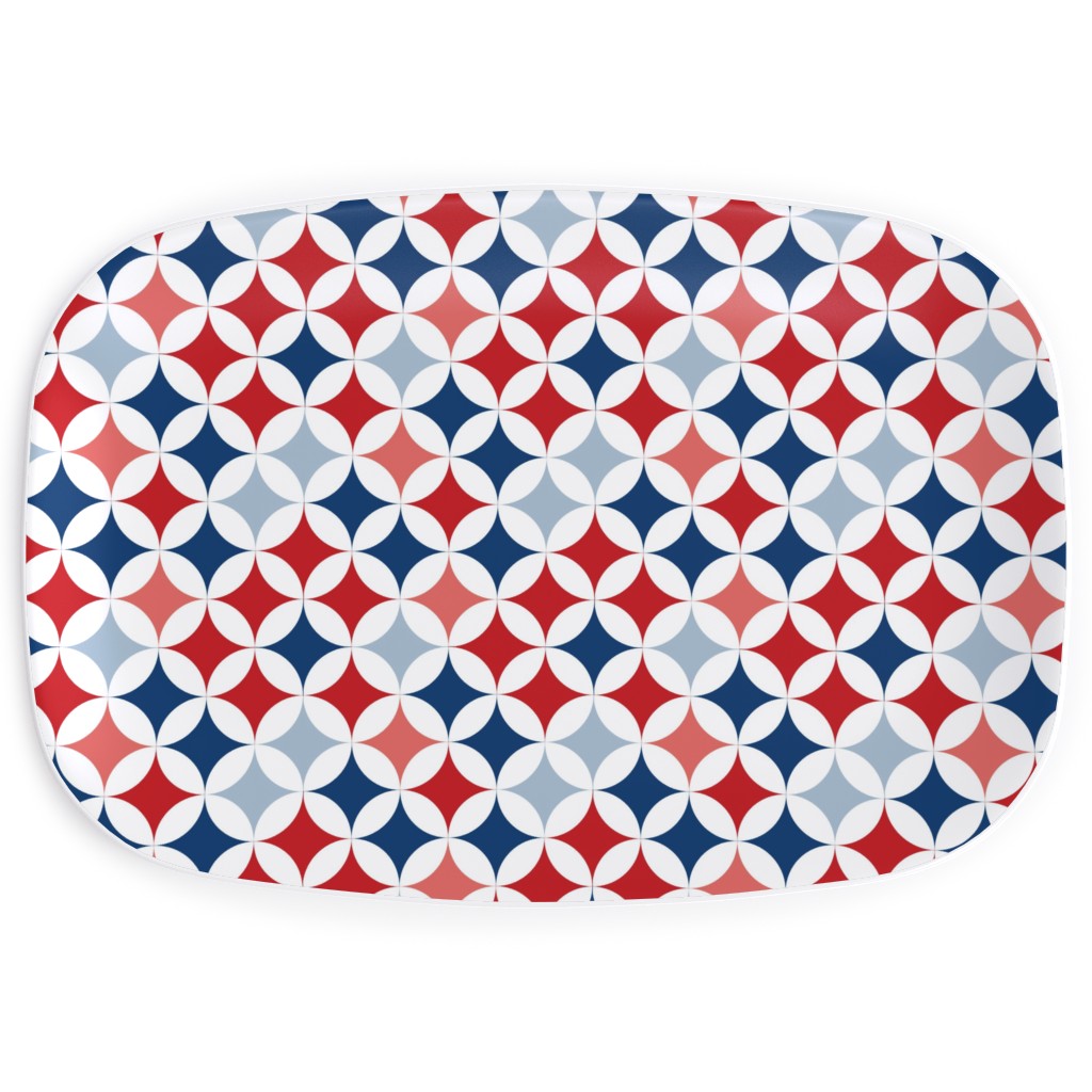 American Diamonds - Multi Serving Platter, Multicolor