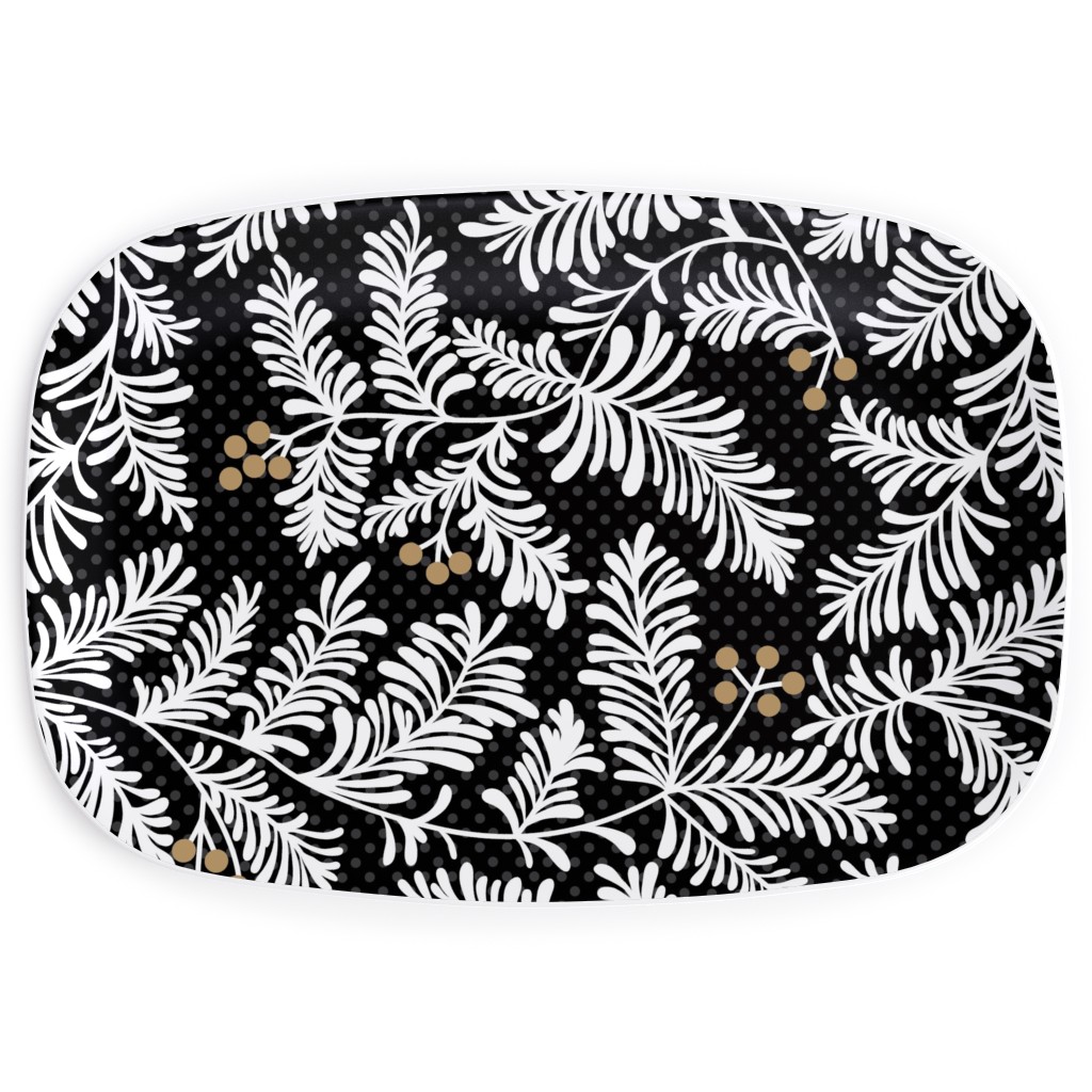 Black Serving Platter