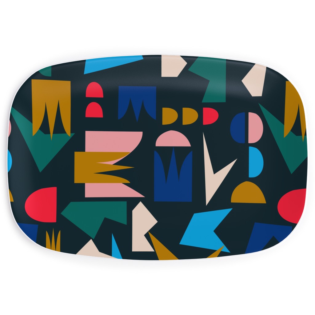 Shape of Things - Multi Serving Platter, Multicolor