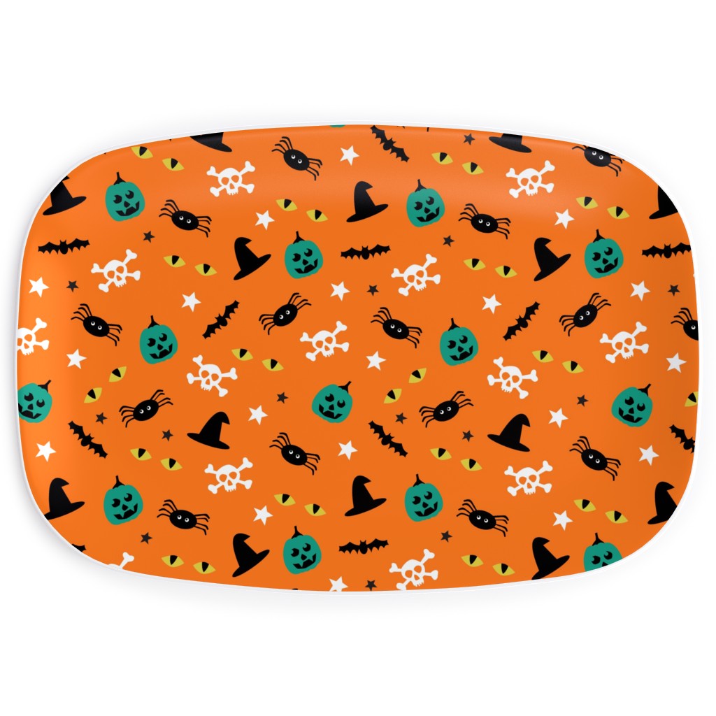 Halloween 2 - Orange Serving Platter, Orange