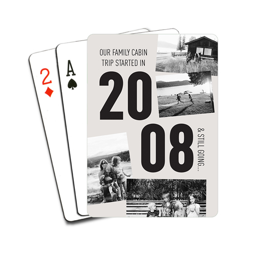 Big Year Playing Cards, Beige