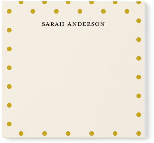 Contemporary Dots Post-it� Notes, 3x3, Beige