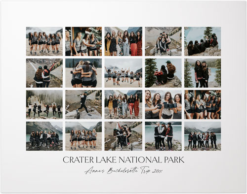 Grid Gallery of Twenty Premium Poster, Multicolor, multi