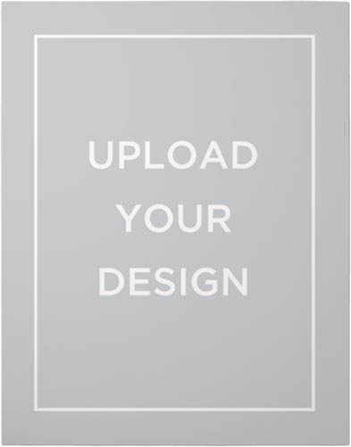 Upload Your Own Design Premium Poster, Multicolor