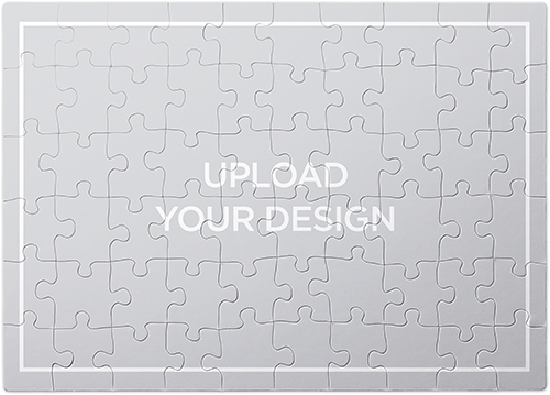 Upload Your Own Design Puzzle, Puzzle Board, 60 pieces, Rectangle Ornament, Puzzle, Multicolor