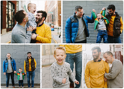 Gallery of Five Puzzle, Puzzle Board, 60 pieces, Rectangle, Puzzle, Multicolor, multi