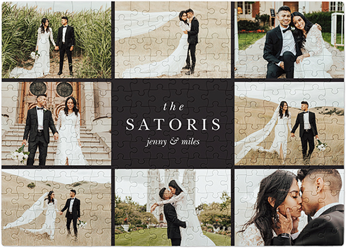 Gallery of Eight Text Puzzle, Puzzle Board, 252 pieces, Rectangle, Puzzle, Multicolor, multi