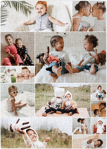 Gallery of Fourteen Portrait Puzzle, Puzzle Board, 252 pieces, Rectangle, Puzzle, Multicolor, multi