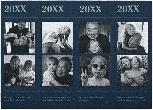 Timeline of Life Puzzle, Puzzle Board, 252 pieces, Rectangle, Puzzle, Black, silhouette