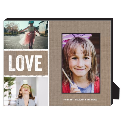 Textured Frames Personalized Frame, - Photo insert, 8x10, Brown