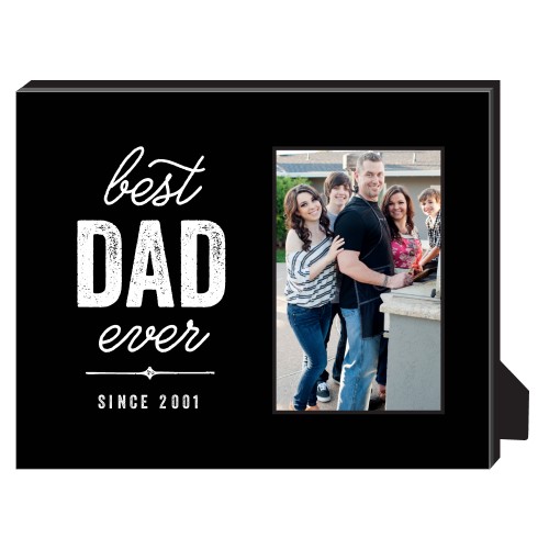 Best Ever Personalized Frame, - Photo insert, 8x10, Black