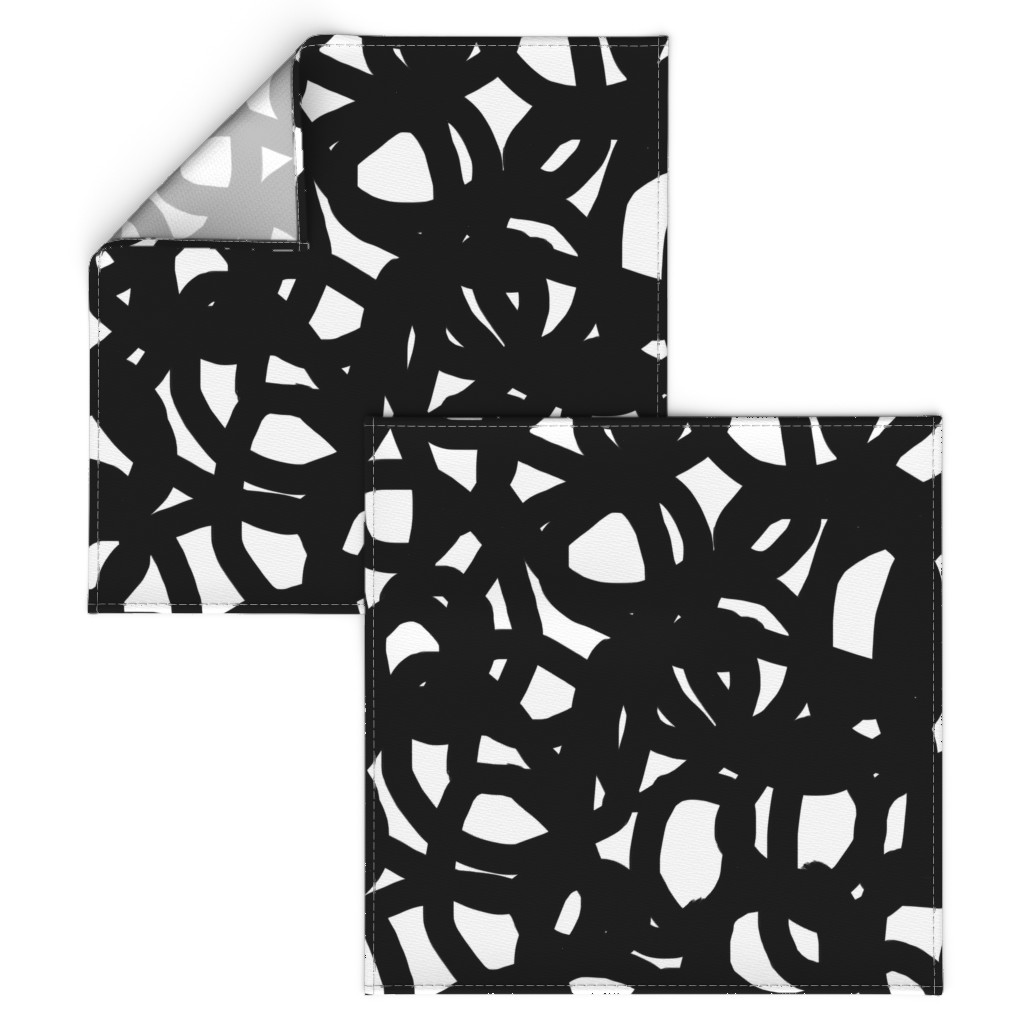 Freestyle - Black Cloth Napkin | Shutterfly